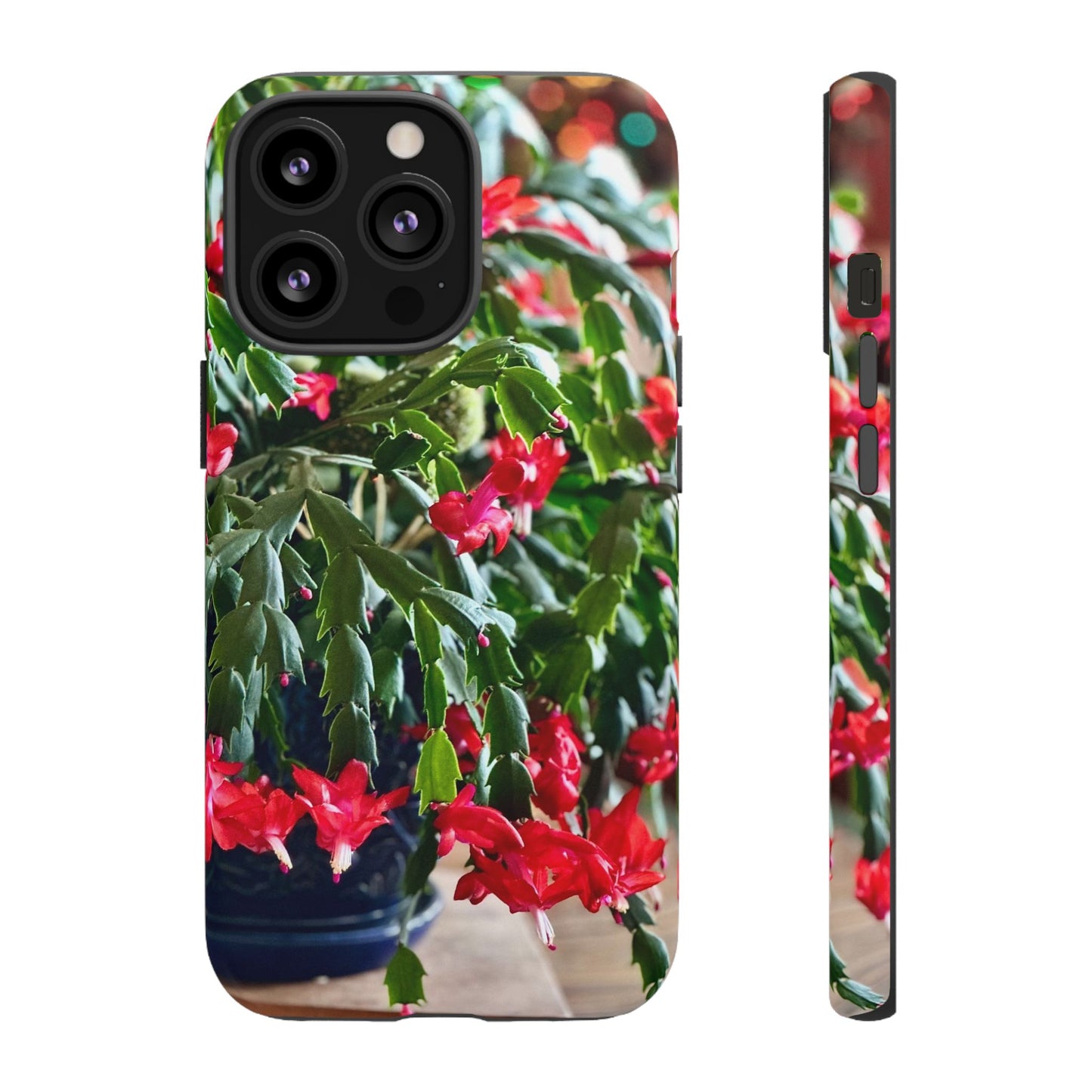 Phone Case - In Full Bloom Christmas Cactus Tough Cases