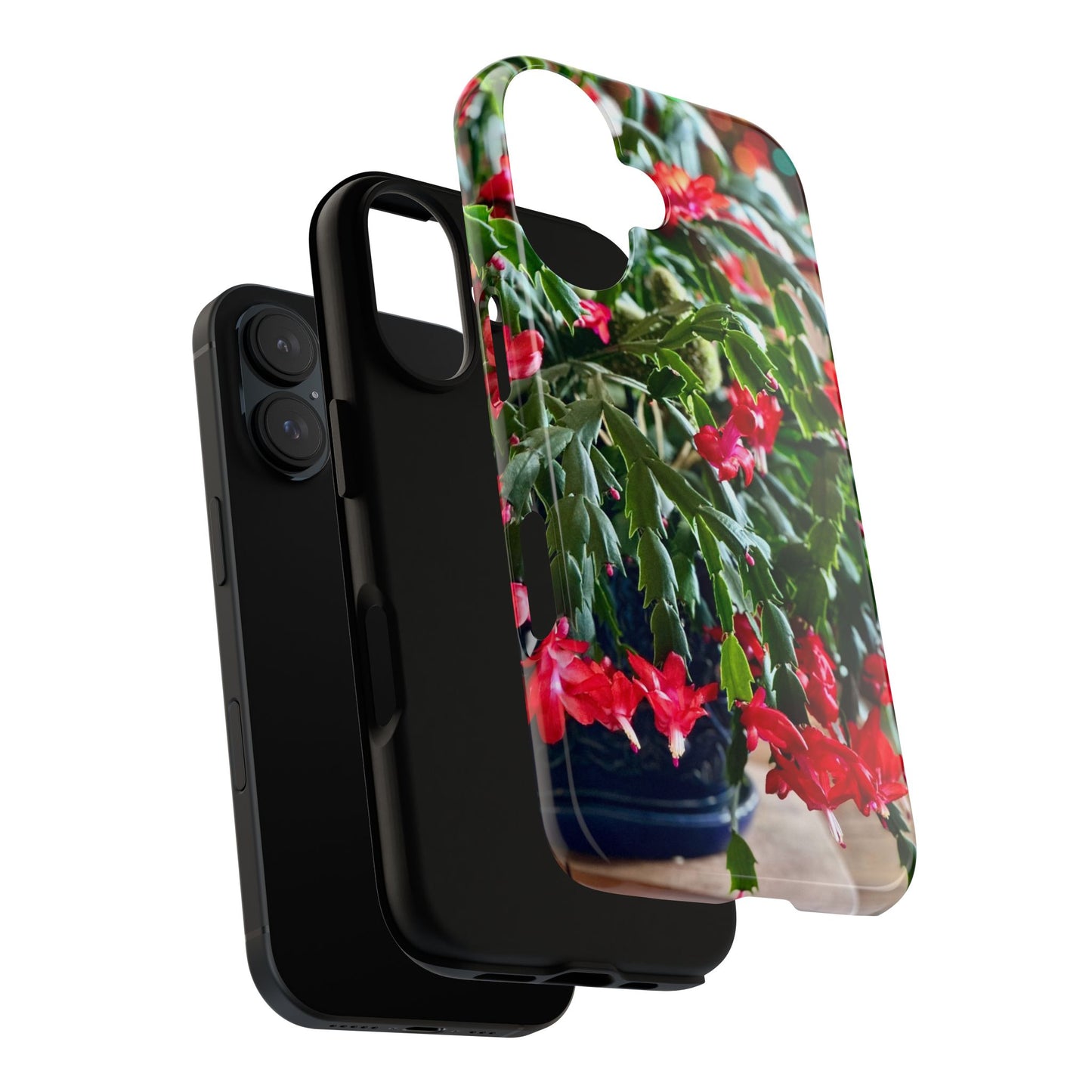 Phone Case - In Full Bloom Christmas Cactus Tough Cases