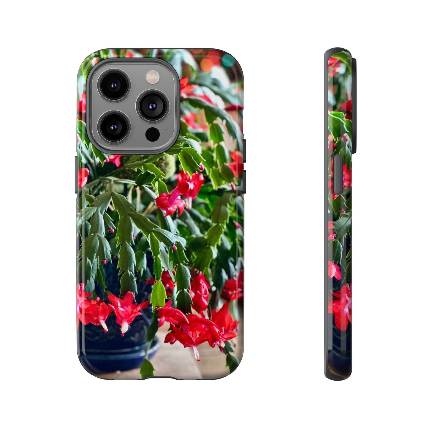 Phone Case - In Full Bloom Christmas Cactus Tough Cases