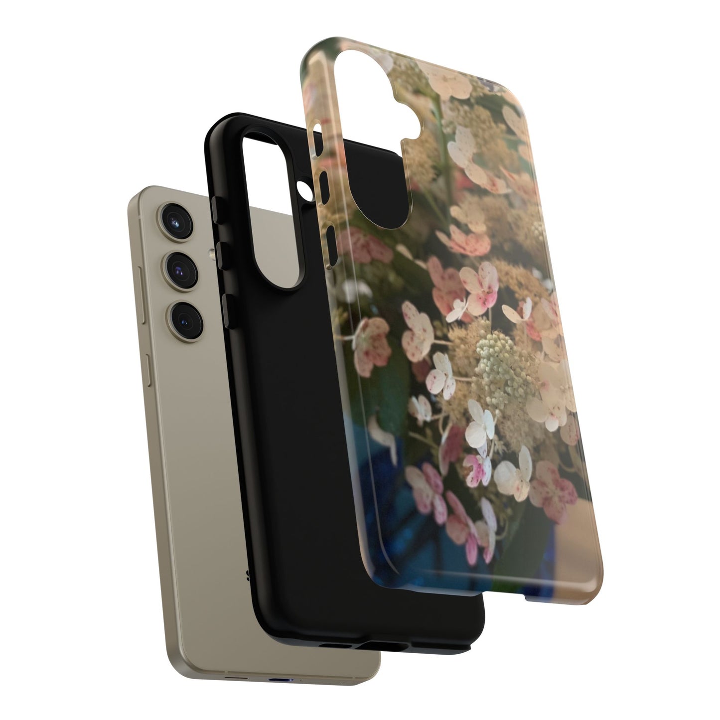 Phone Case Hydrangea Bloom Blue Vase Tough Cases