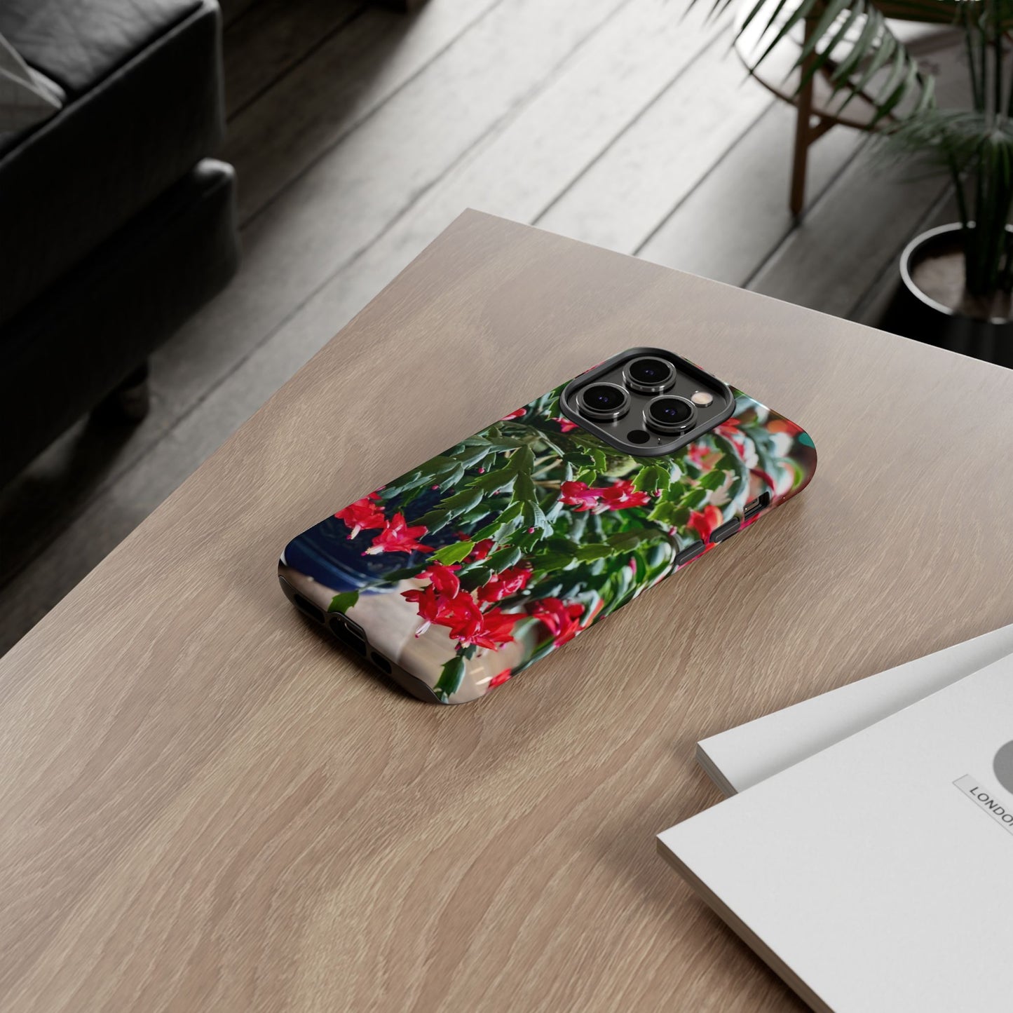 Phone Case - In Full Bloom Christmas Cactus Tough Cases