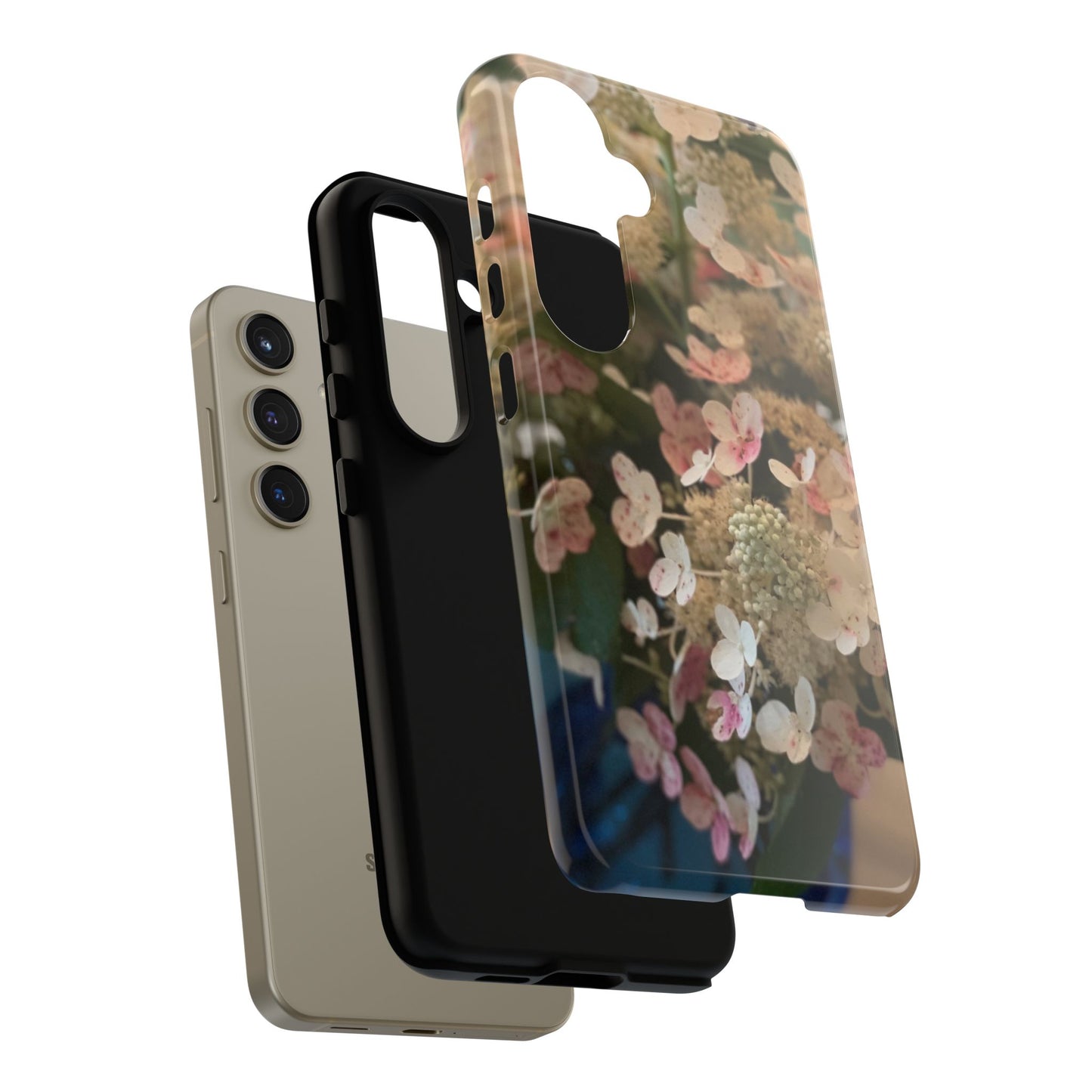 Phone Case Hydrangea Bloom Blue Vase Tough Cases