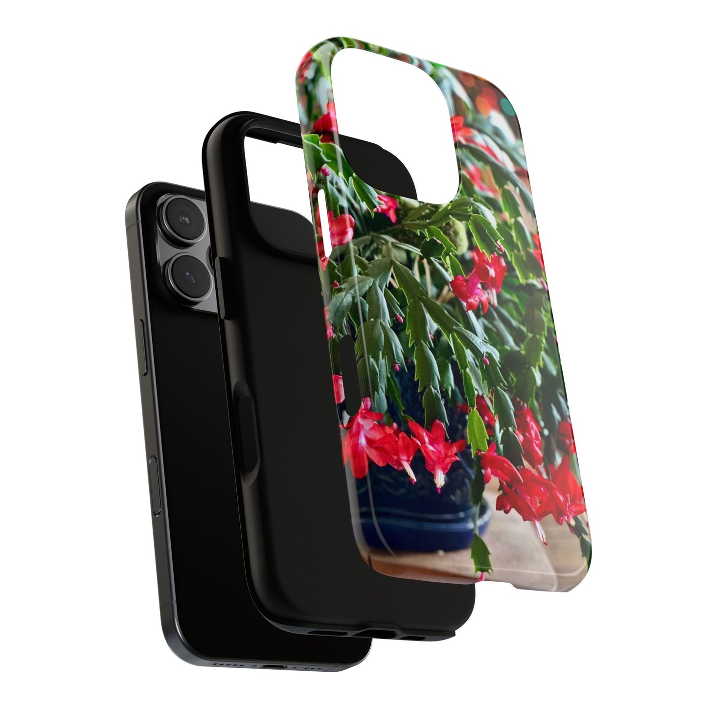 Phone Case - In Full Bloom Christmas Cactus Tough Cases