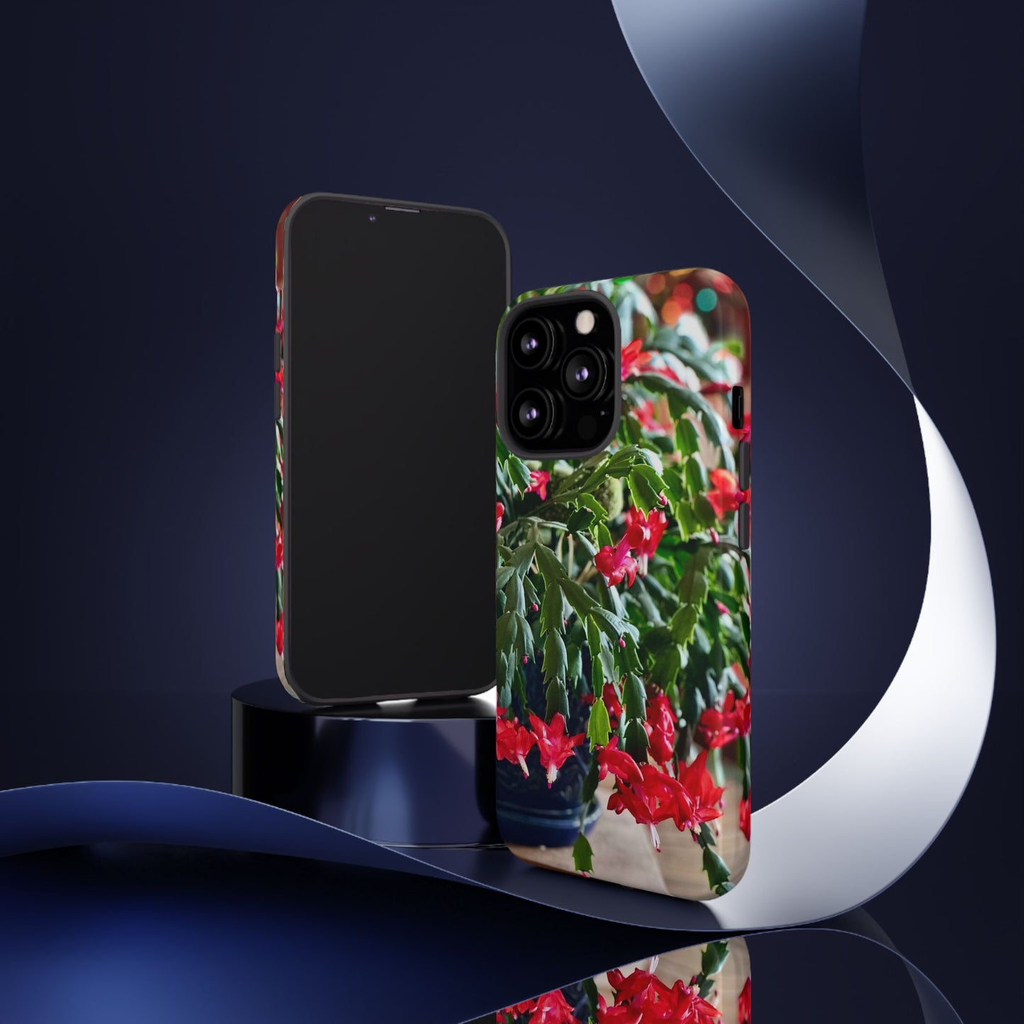 Phone Case - In Full Bloom Christmas Cactus Tough Cases