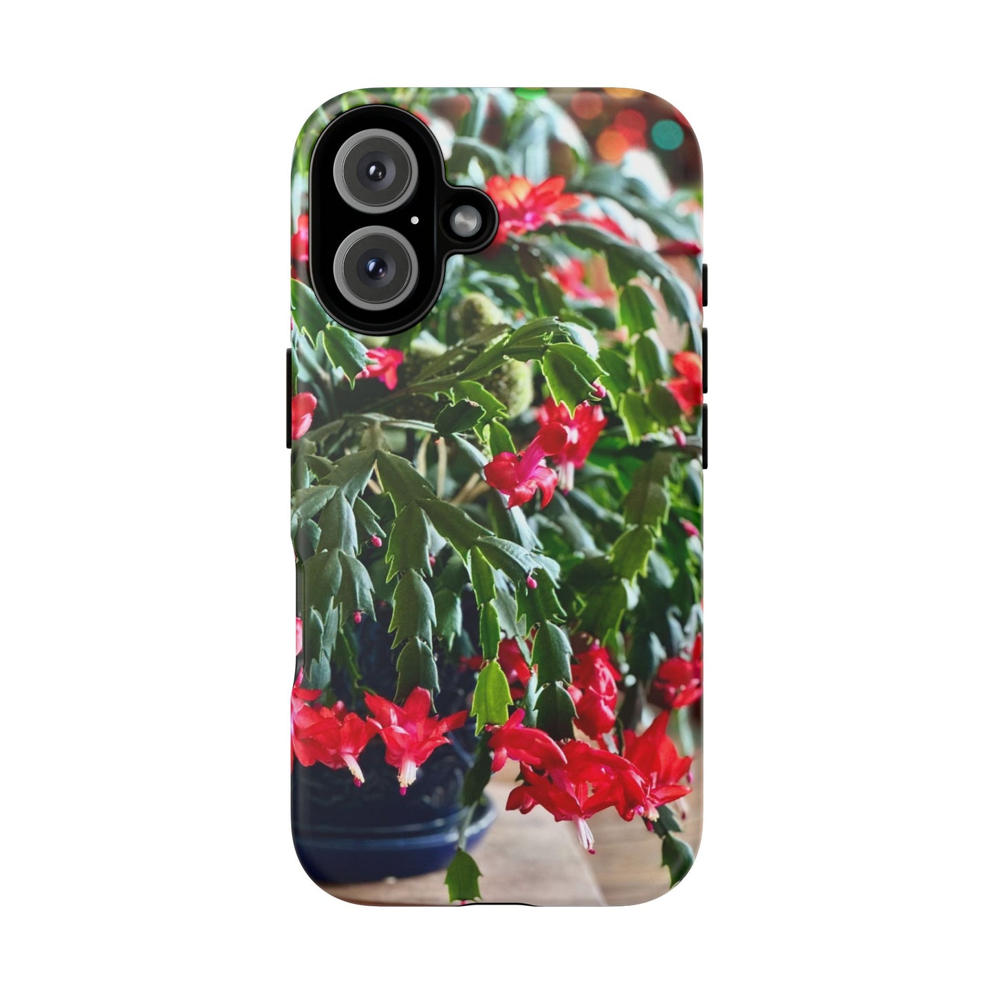 Phone Case - In Full Bloom Christmas Cactus Tough Cases