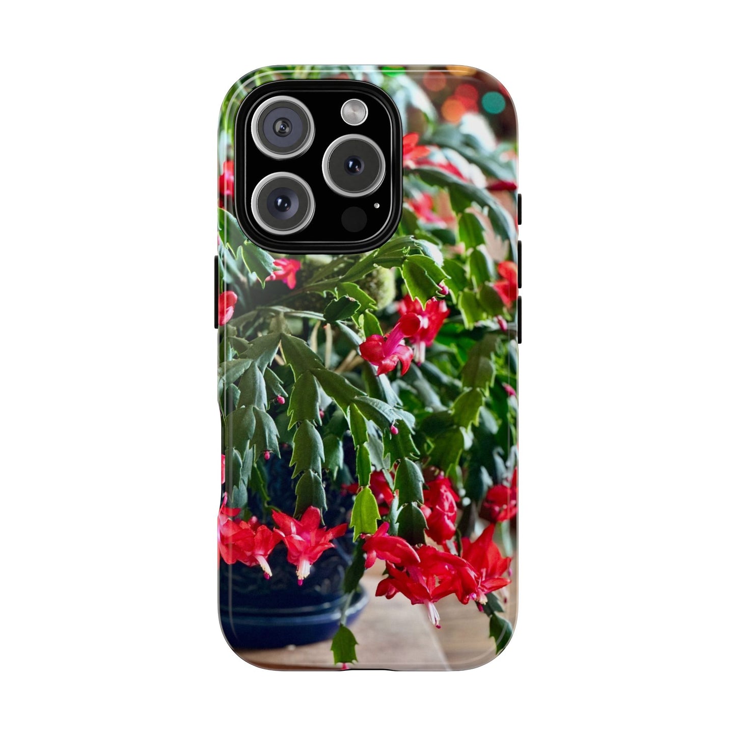 Phone Case - In Full Bloom Christmas Cactus Tough Cases