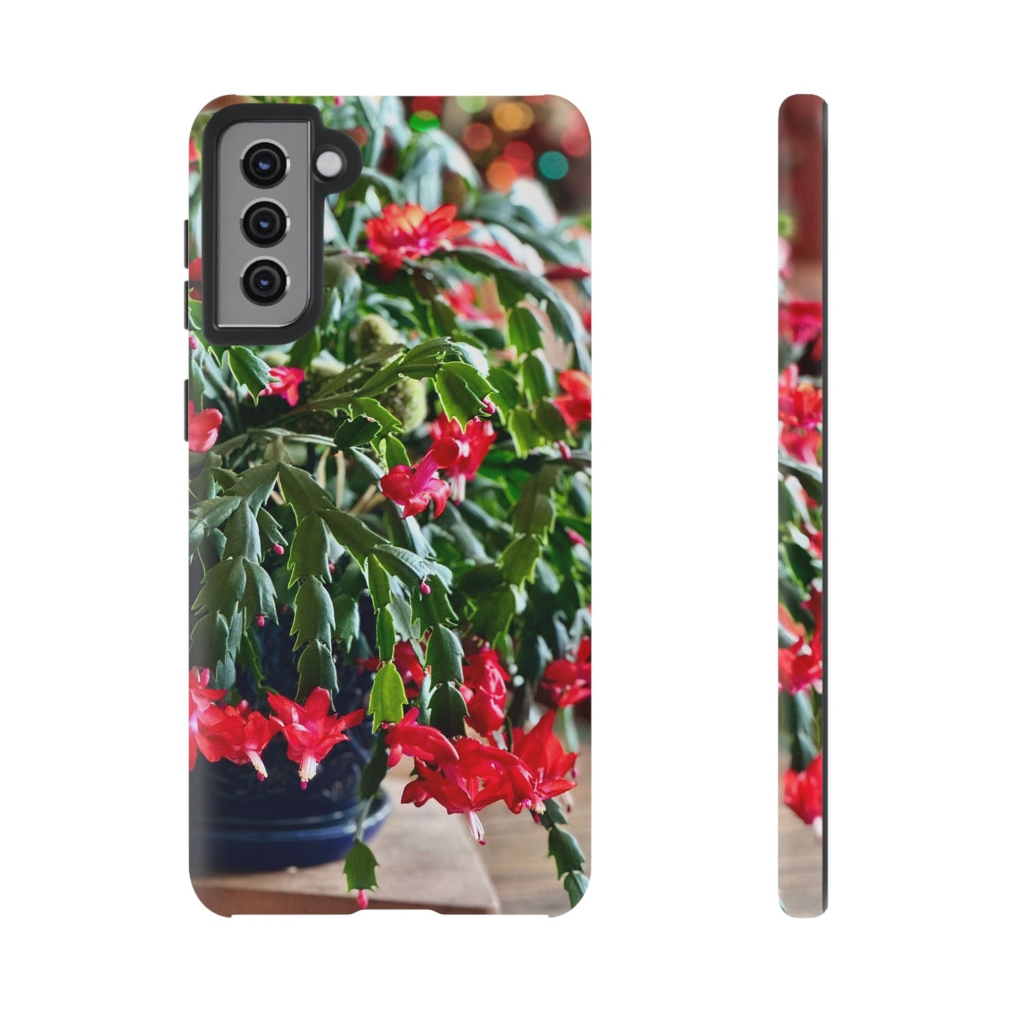 Phone Case - In Full Bloom Christmas Cactus Tough Cases