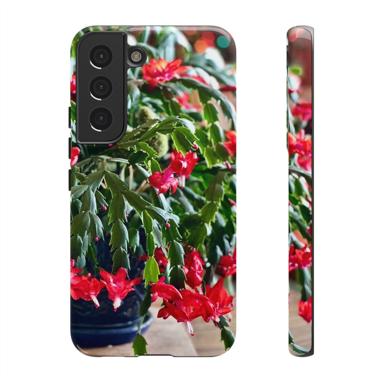 Phone Case - In Full Bloom Christmas Cactus Tough Cases