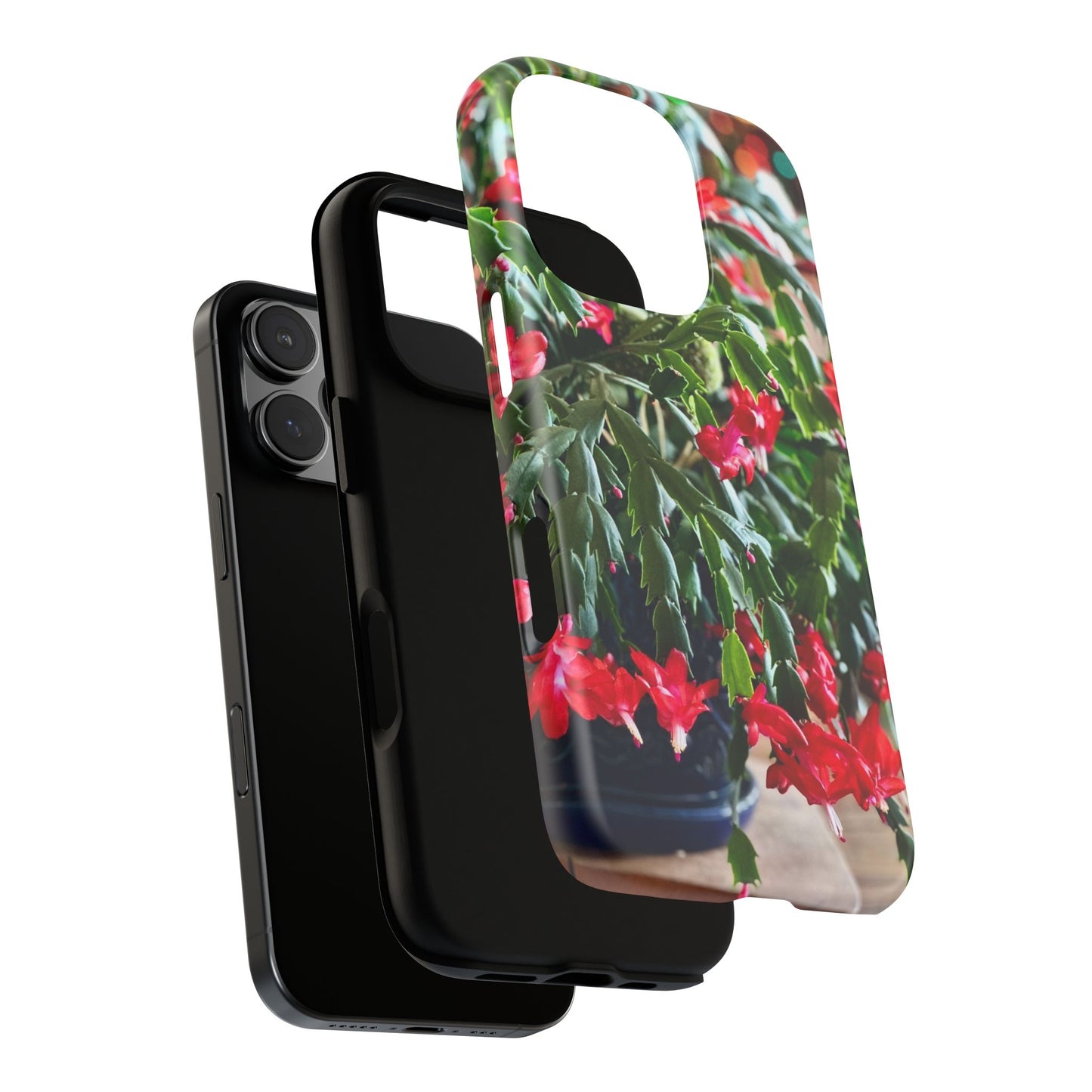 Phone Case - In Full Bloom Christmas Cactus Tough Cases