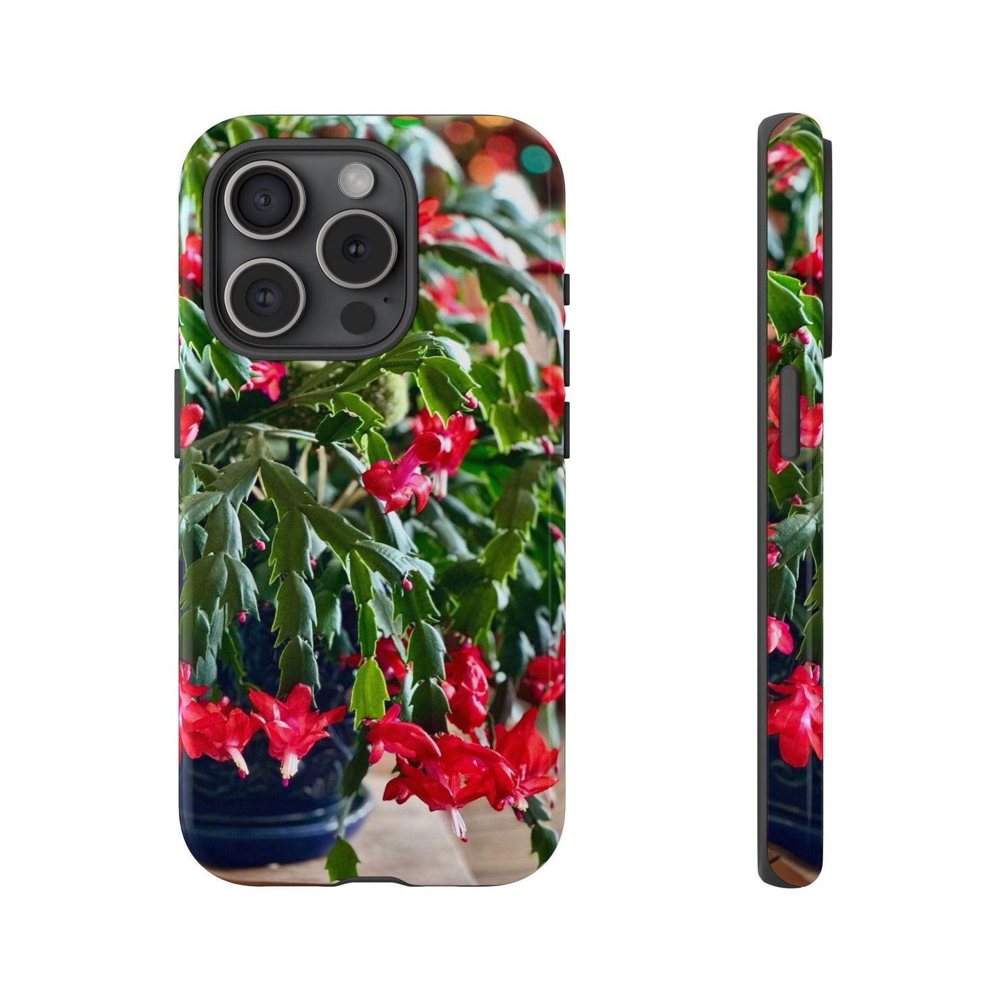 Phone Case - In Full Bloom Christmas Cactus Tough Cases