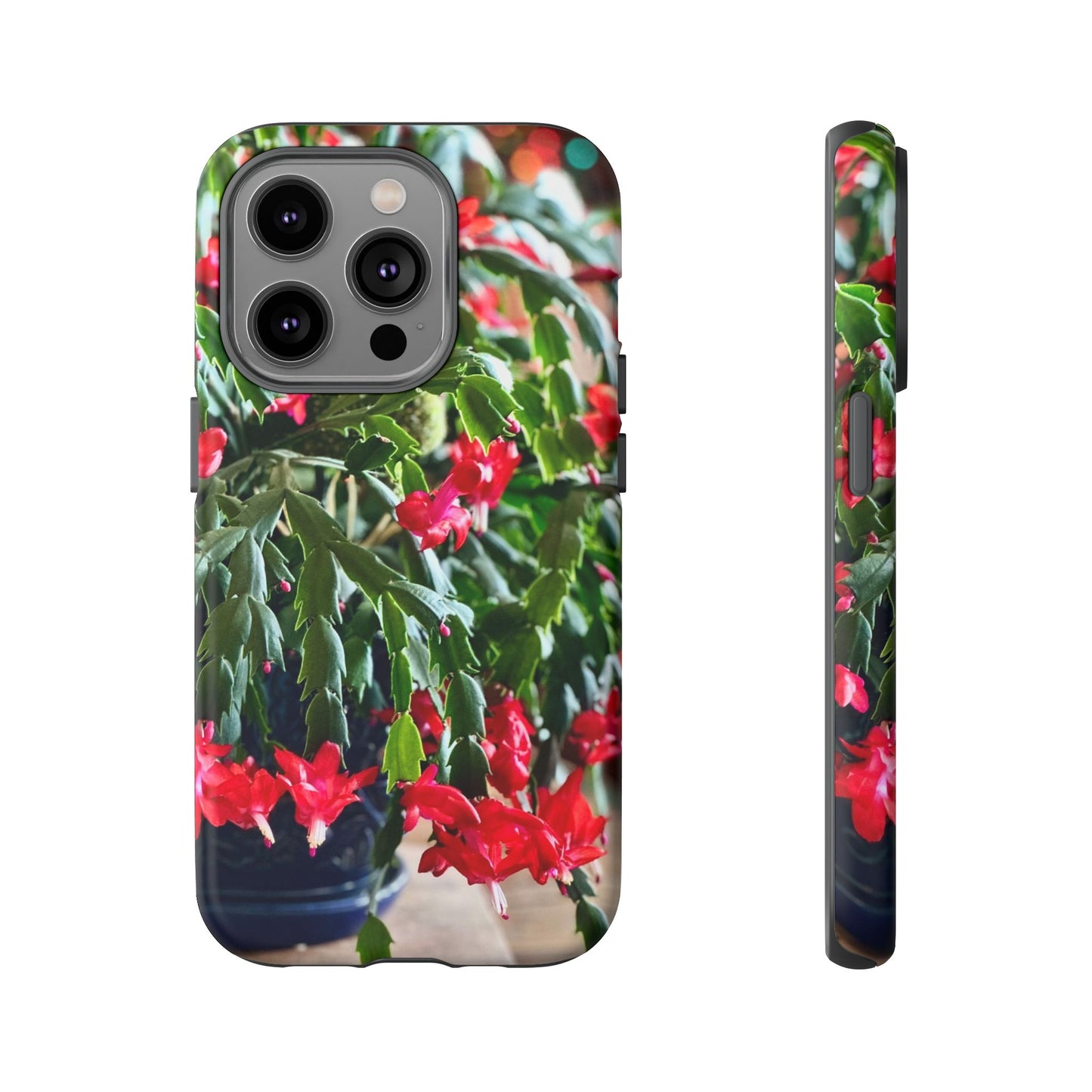 Phone Case - In Full Bloom Christmas Cactus Tough Cases