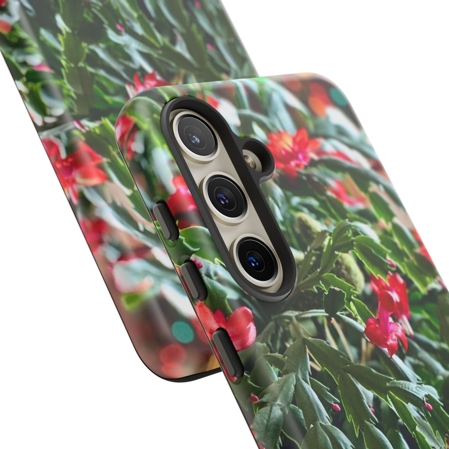 Phone Case - In Full Bloom Christmas Cactus Tough Cases