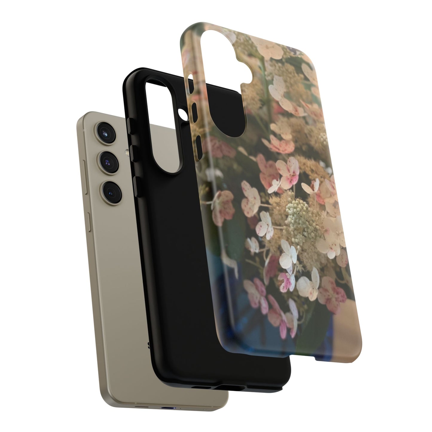 Phone Case Hydrangea Bloom Blue Vase Tough Cases