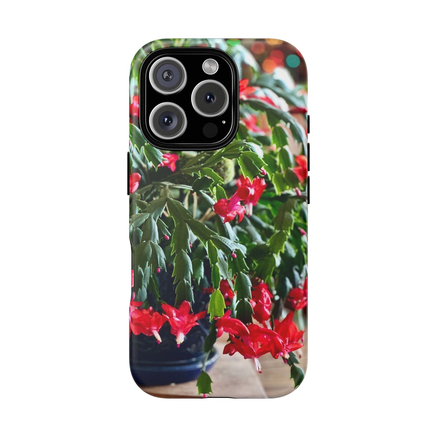 Phone Case - In Full Bloom Christmas Cactus Tough Cases