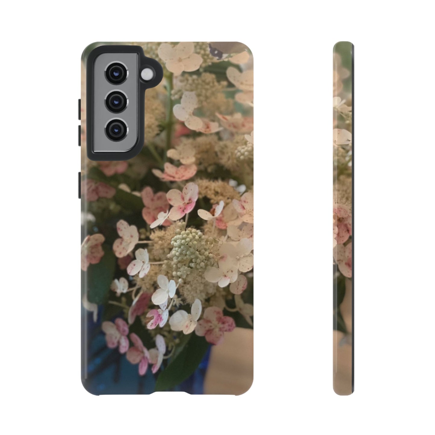 Phone Case Hydrangea Bloom Blue Vase Tough Cases