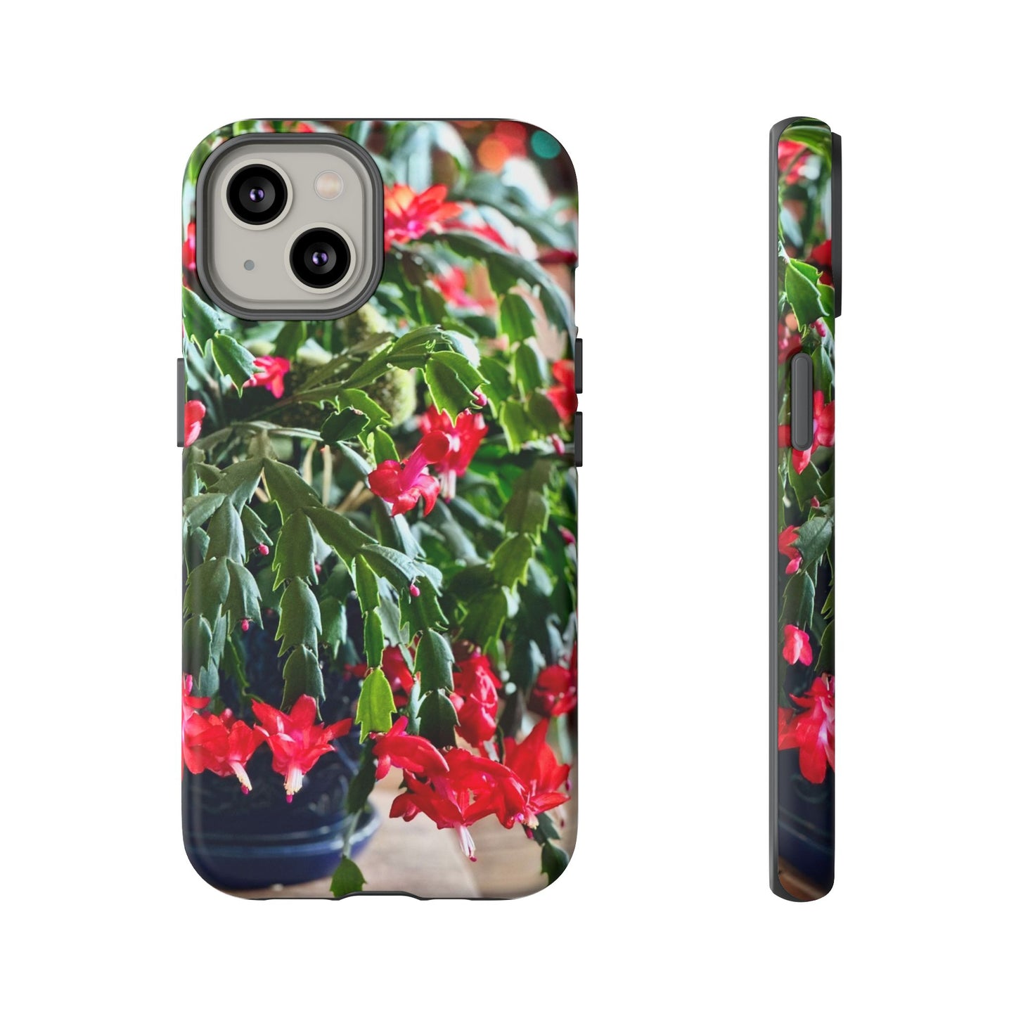 Phone Case - In Full Bloom Christmas Cactus Tough Cases