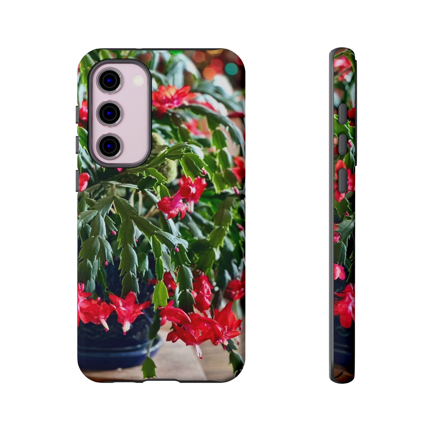 Phone Case - In Full Bloom Christmas Cactus Tough Cases