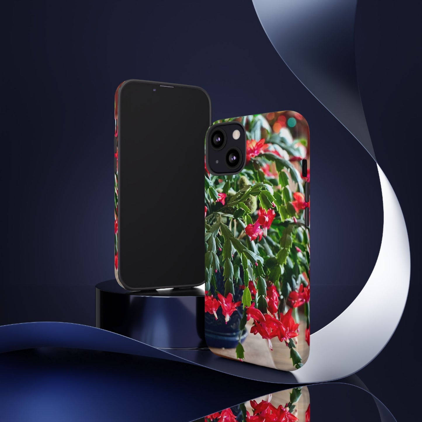 Phone Case - In Full Bloom Christmas Cactus Tough Cases