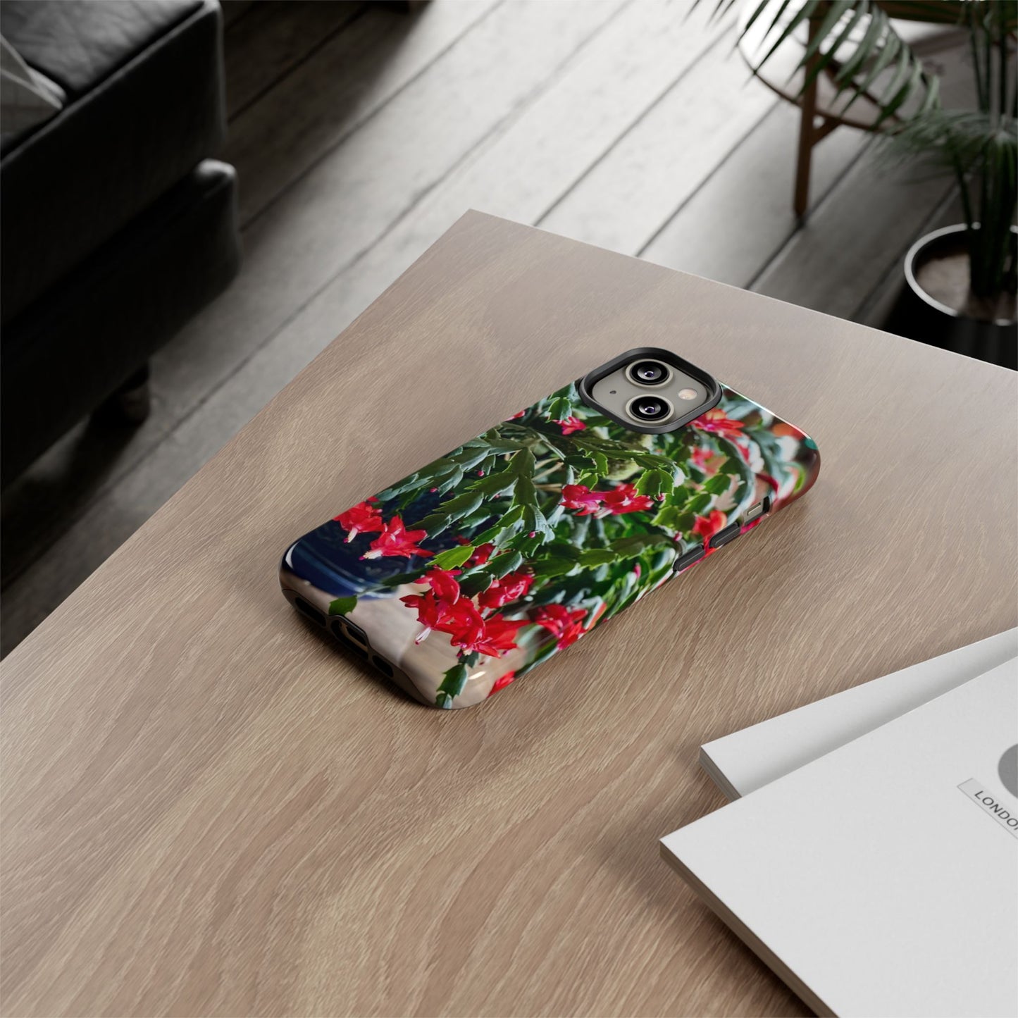 Phone Case - In Full Bloom Christmas Cactus Tough Cases