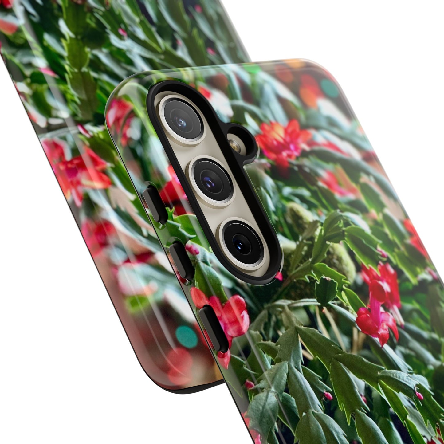 Phone Case - In Full Bloom Christmas Cactus Tough Cases