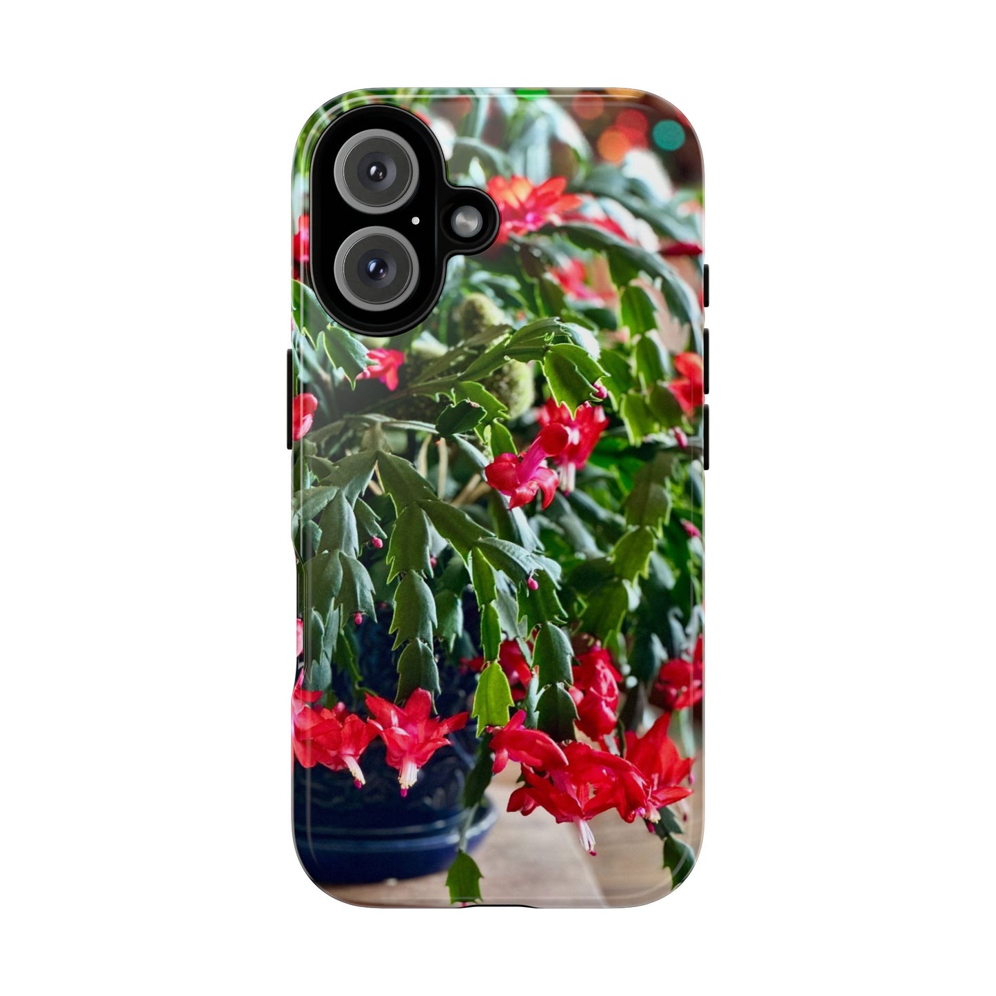 Phone Case - In Full Bloom Christmas Cactus Tough Cases