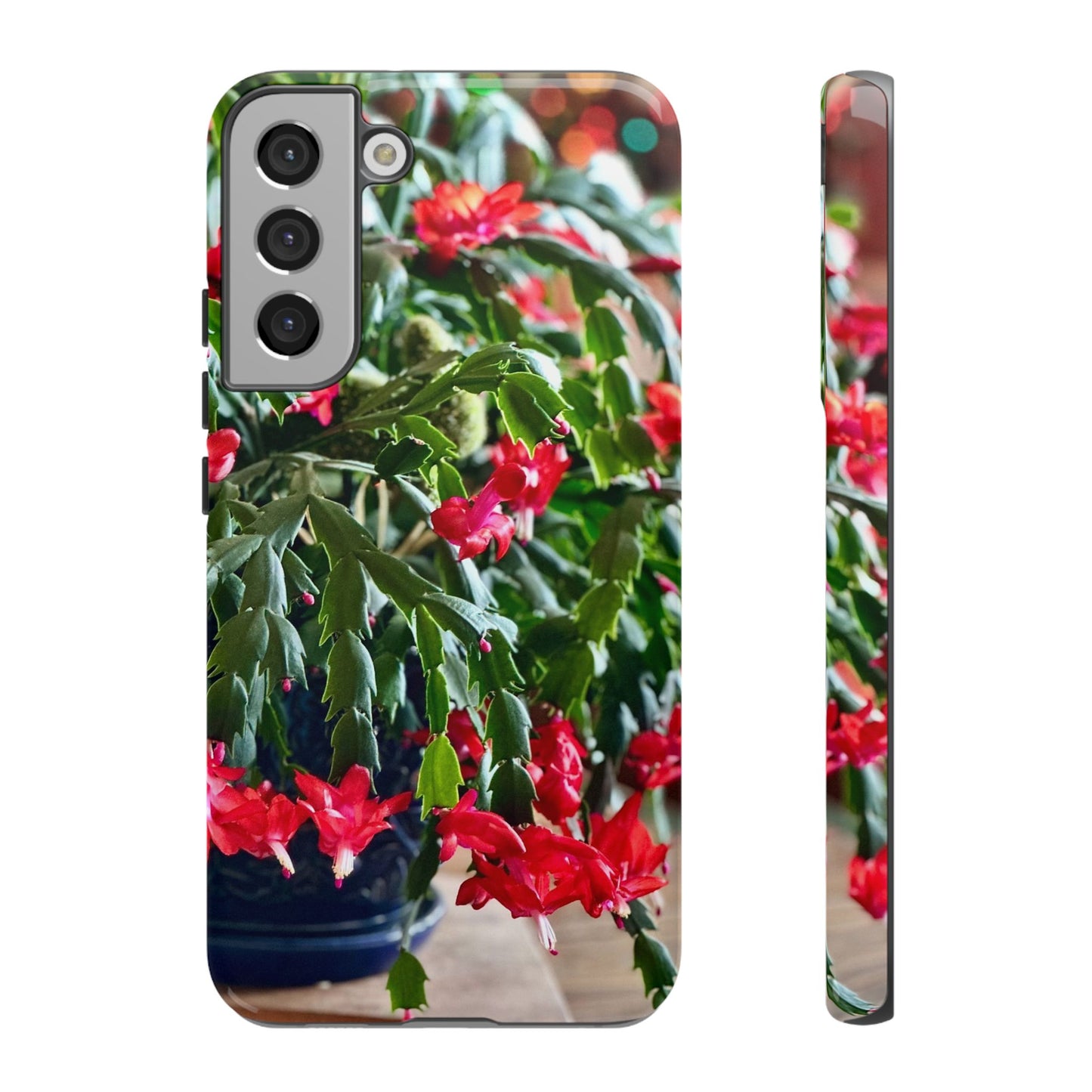 Phone Case - In Full Bloom Christmas Cactus Tough Cases