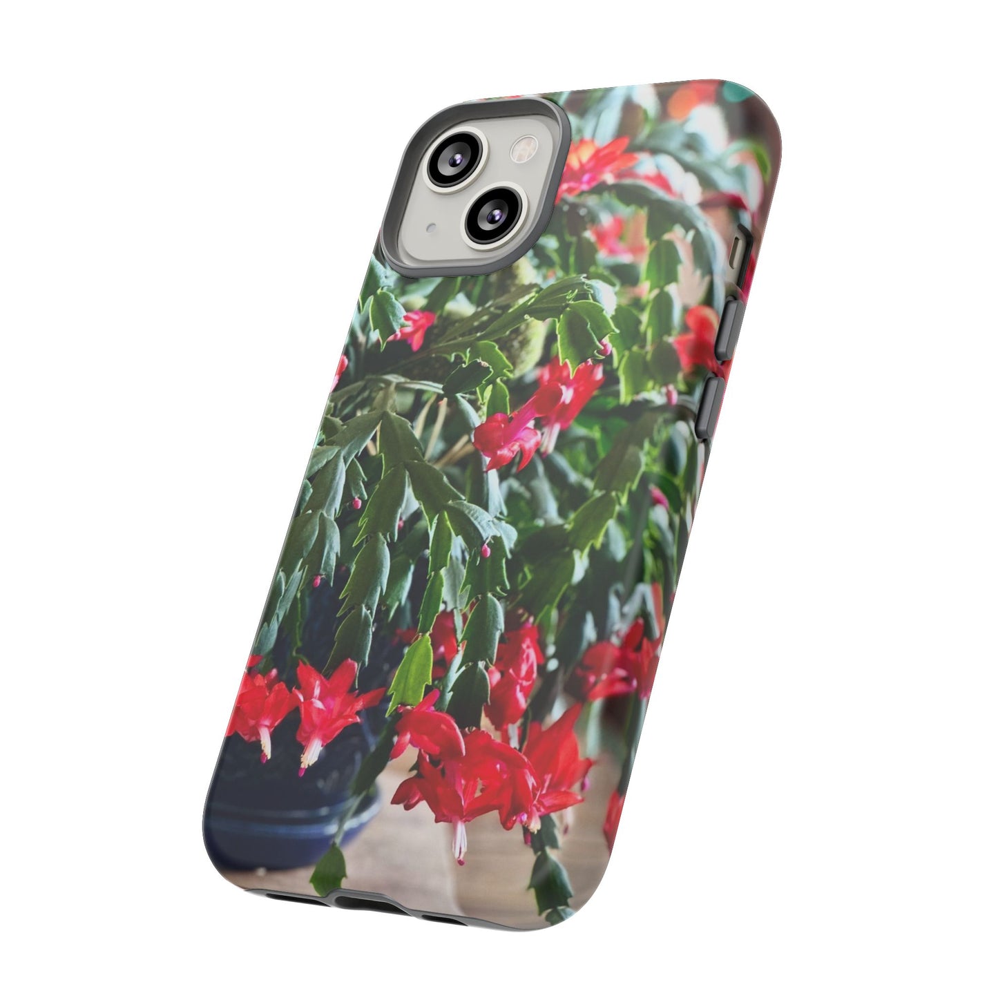 Phone Case - In Full Bloom Christmas Cactus Tough Cases