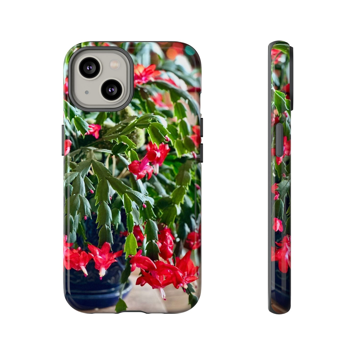 Phone Case - In Full Bloom Christmas Cactus Tough Cases