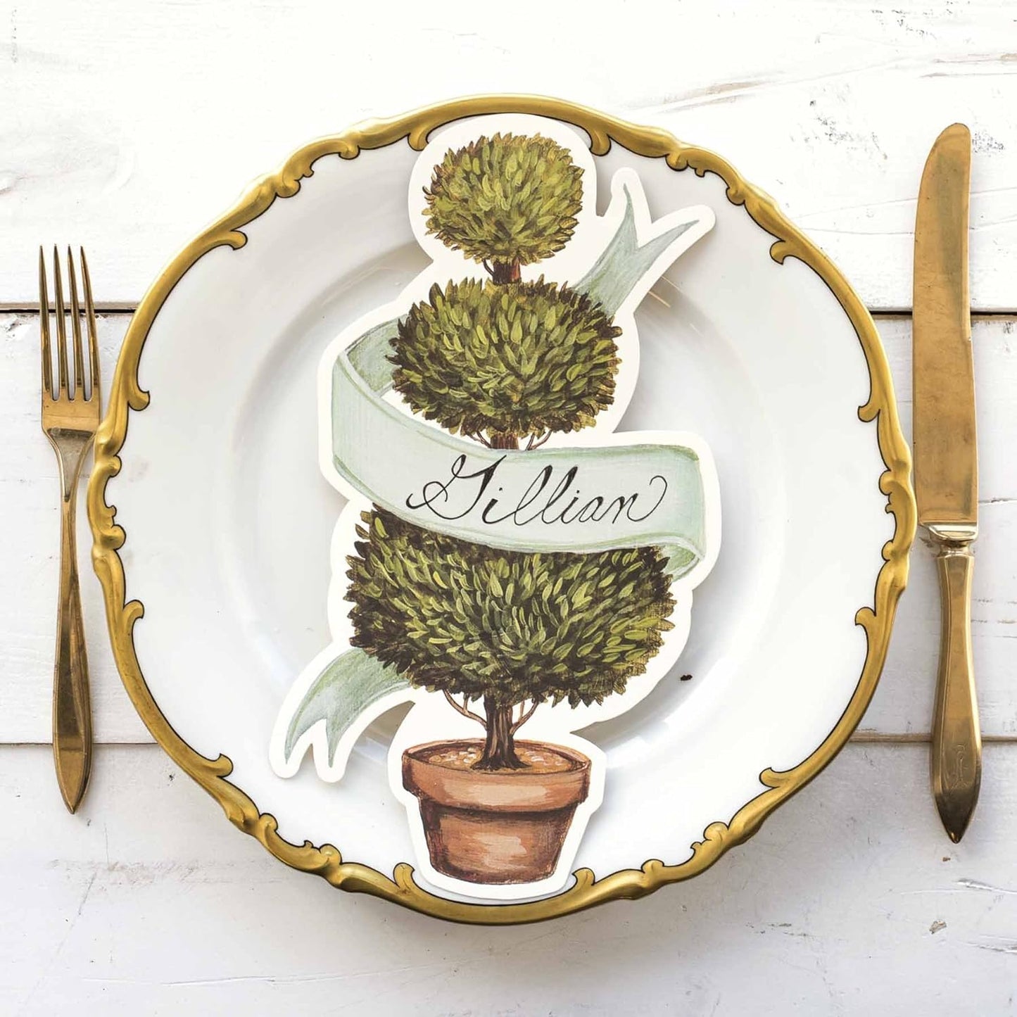 Topiary Paper Table Accent