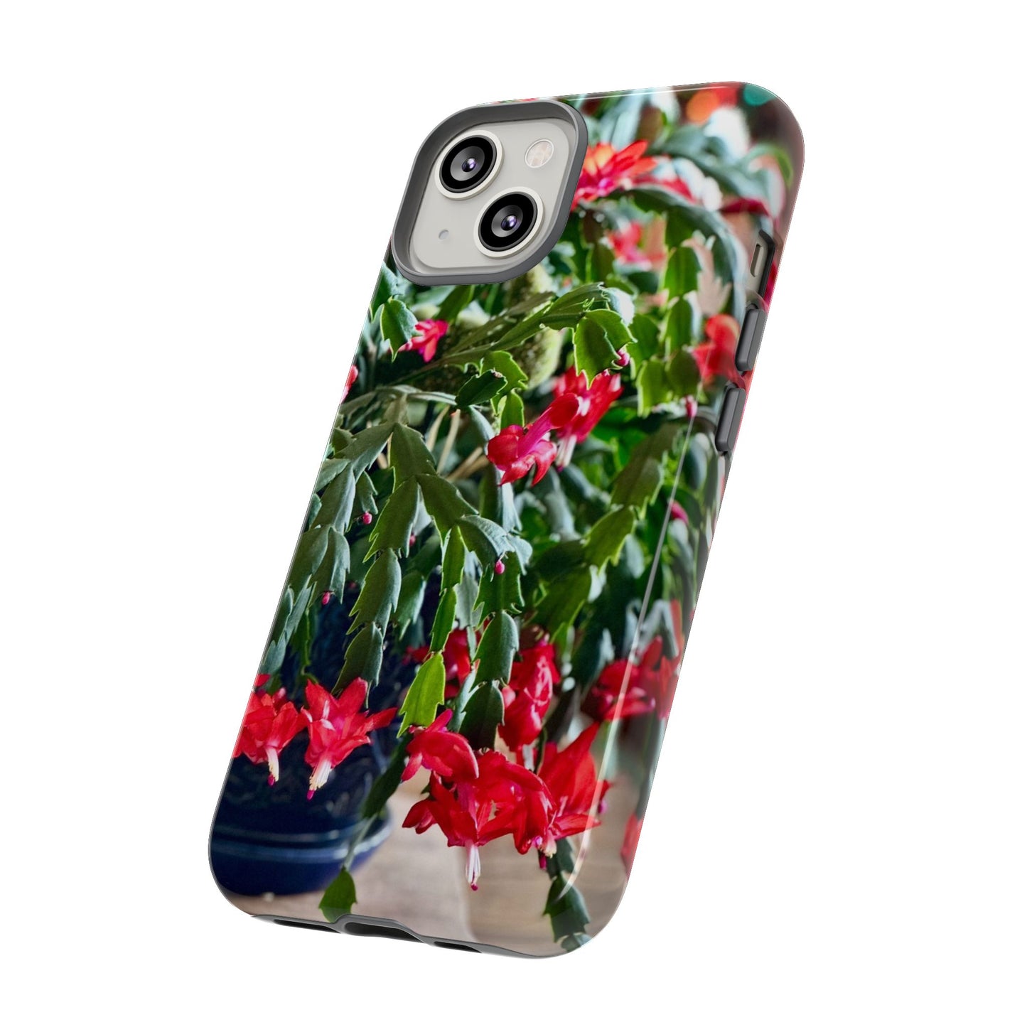 Phone Case - In Full Bloom Christmas Cactus Tough Cases