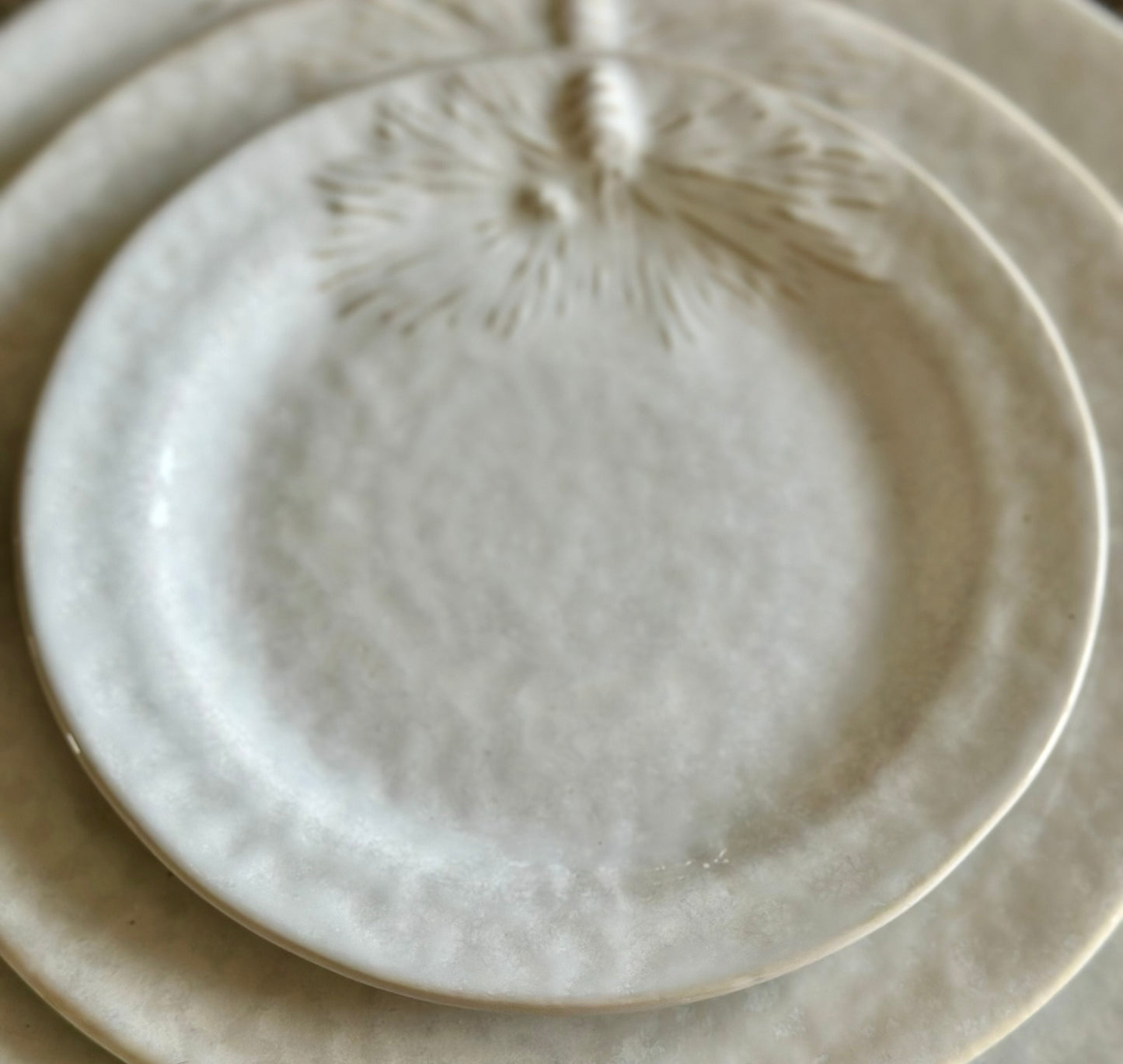 (4) Foresta Stoneware 6 1/2" Appetizer Plate