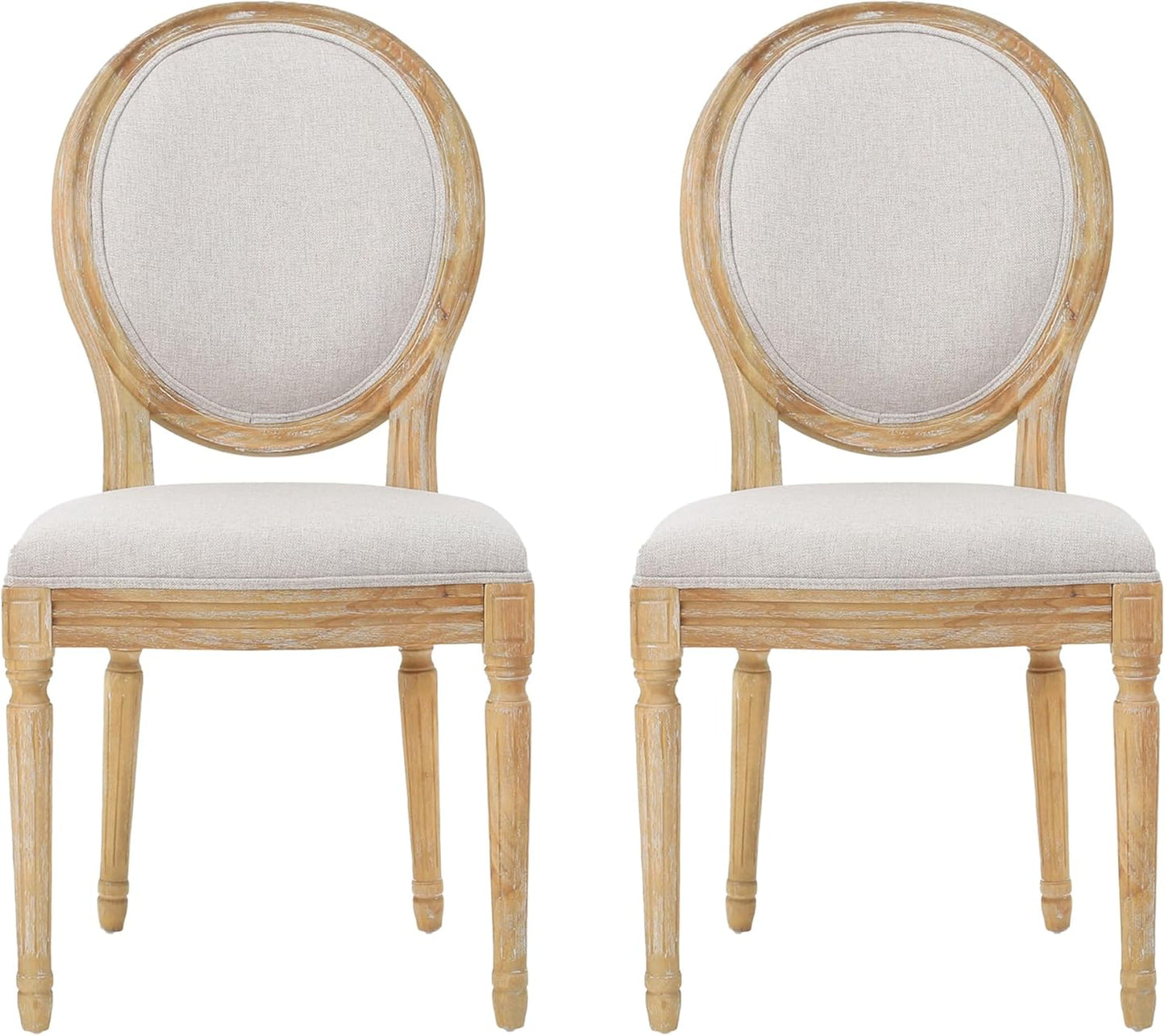 Christopher Knight Fabric Dining Chairs