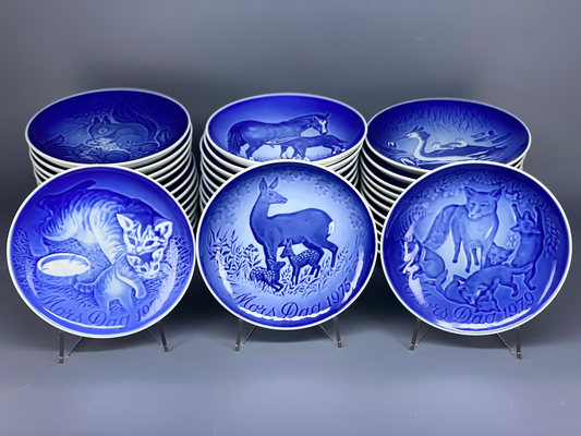 Bing & Grondahl Copenhagen Porcelain Plates