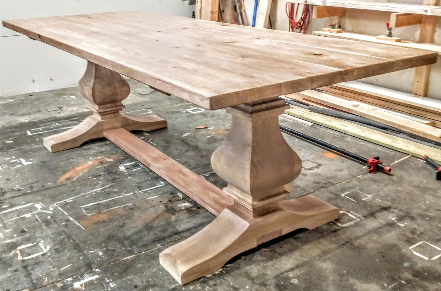 Trestle Farmhouse Dining Table