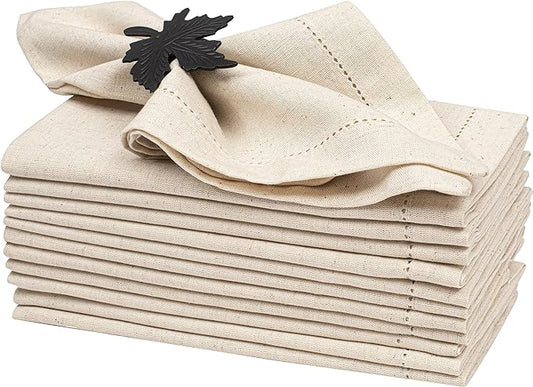 Linen Hemstitched Napkins