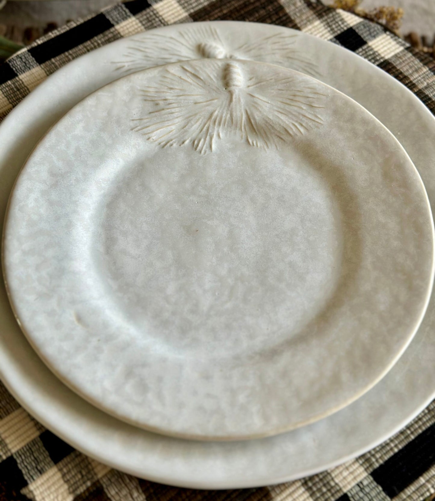 (4) Foresta Stoneware 8 1/2"Salad Plate