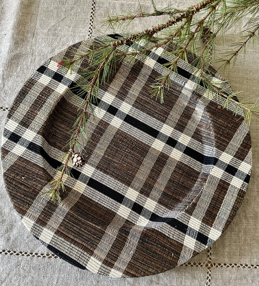 Plaid 13" Plate Chargers