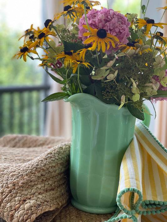 Jadeite Pitcher