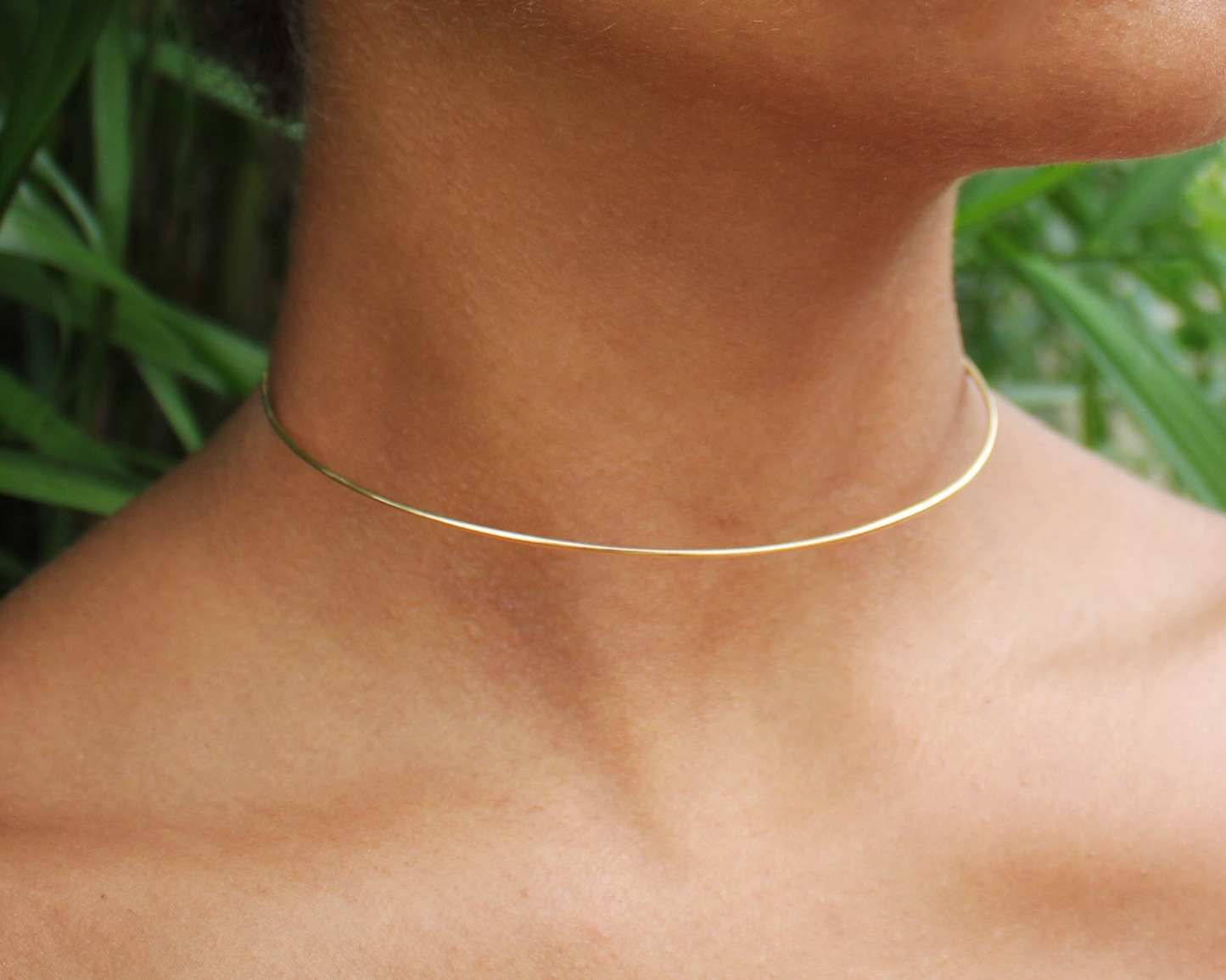 Neck Wire Choker Necklaces