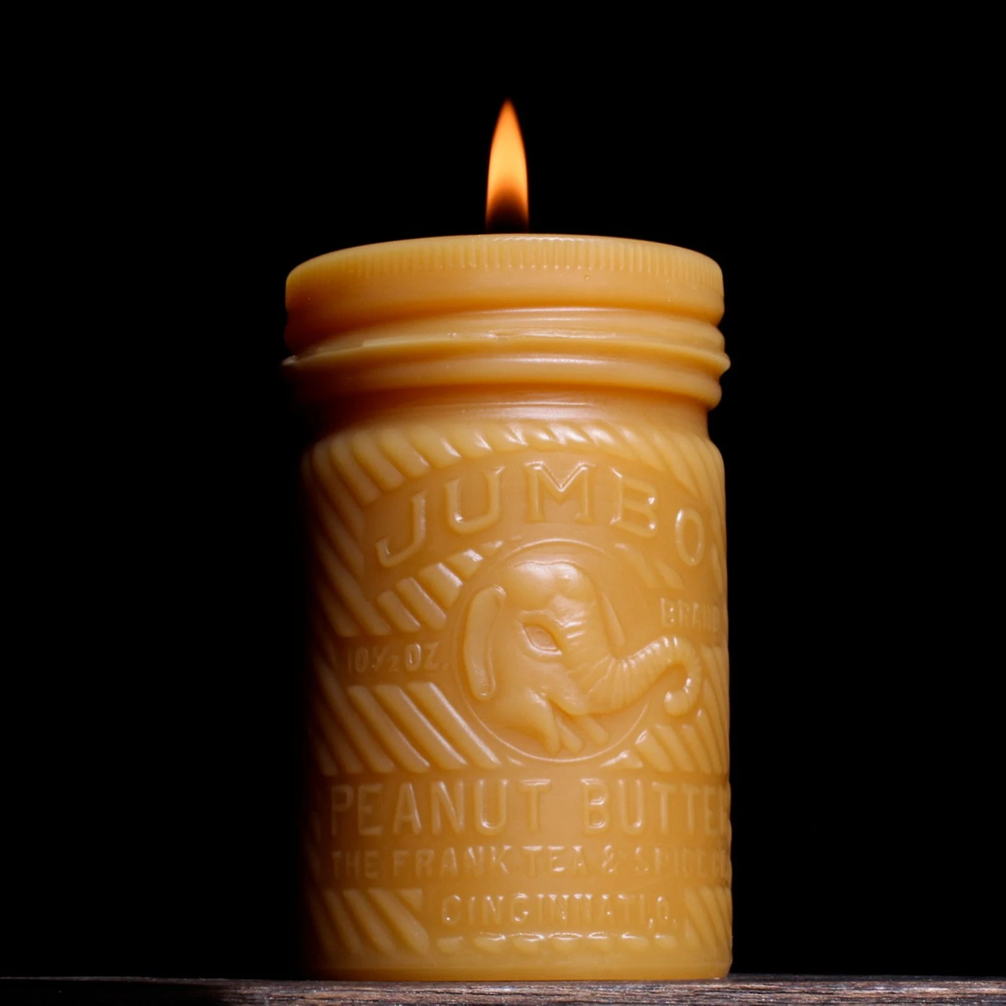 Vintage Jumbo Peanut Butter Jar Candle